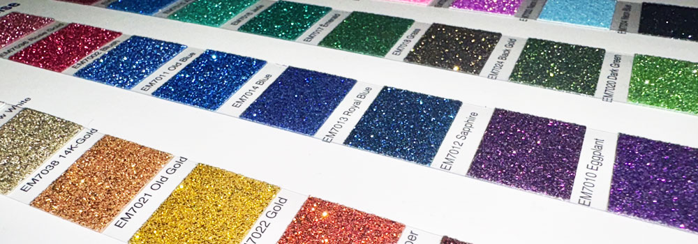 easimark glitter colours swatch