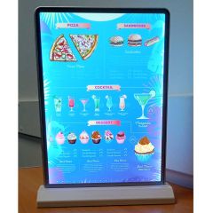 Desk Top Rechargeable Double-Sided LED Light Box