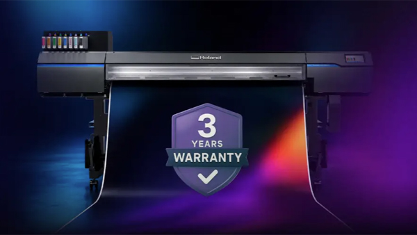 Limited time only - 3 Year Print Head Warranty Included with the Roland TrueVis XG-640