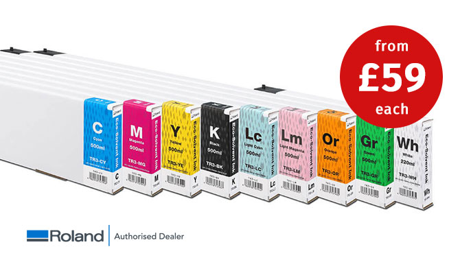 Roland TrueVIS 3 Inks | Roland TR3 Ink