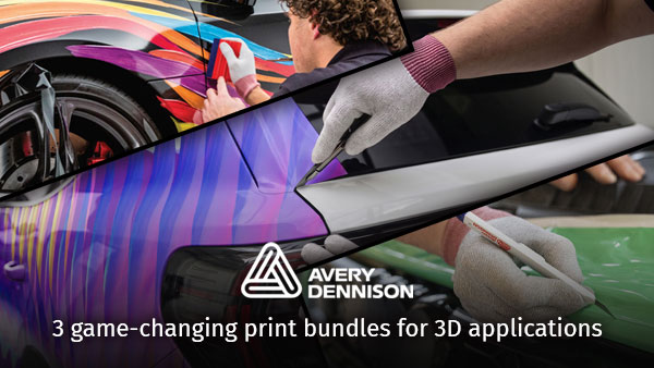 Top 3 Avery Dennison print bundles for 3D applications