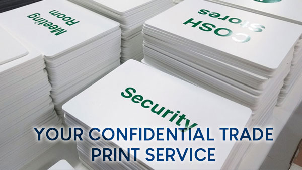 Your confidential trade print service