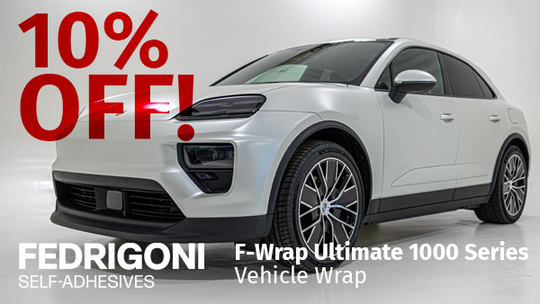 10% OFF F-Wrap Vehicle Wrap!