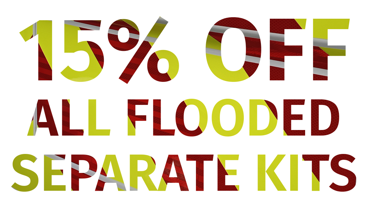 Save 15% on chevron kits