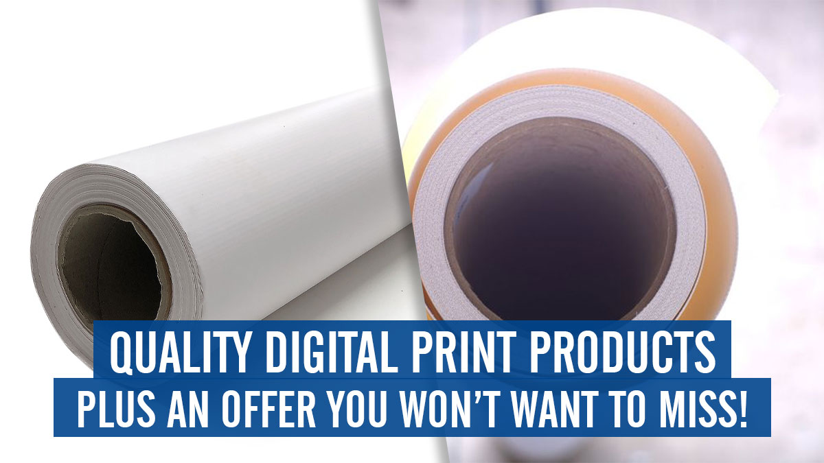 Quality digital print products