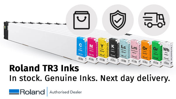 Create stunning prints with Roland TrueVis 3 Inks