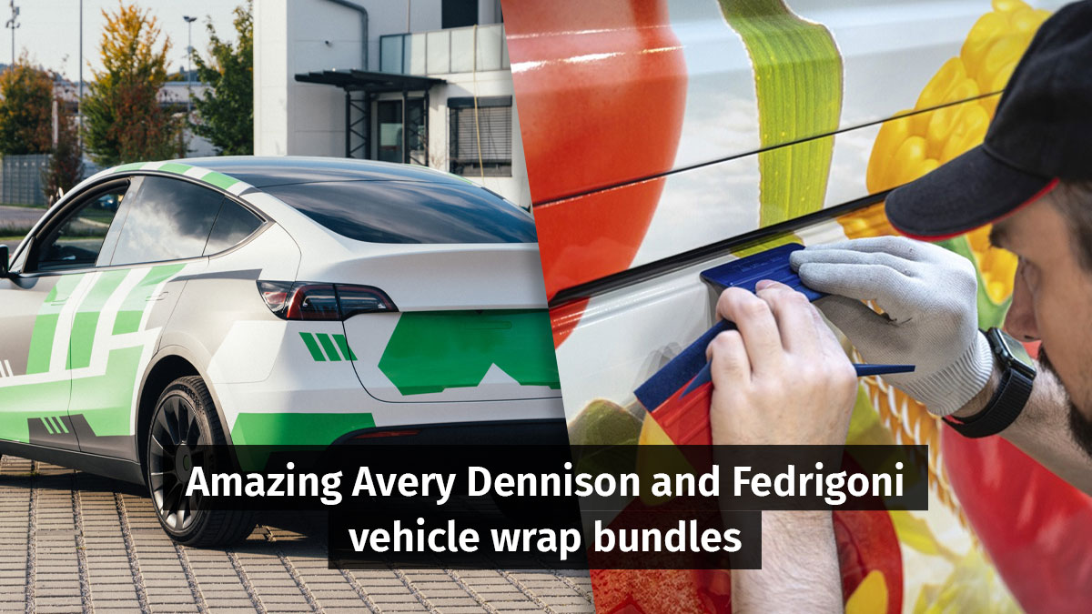 Amazing vehicle wrap bundles!