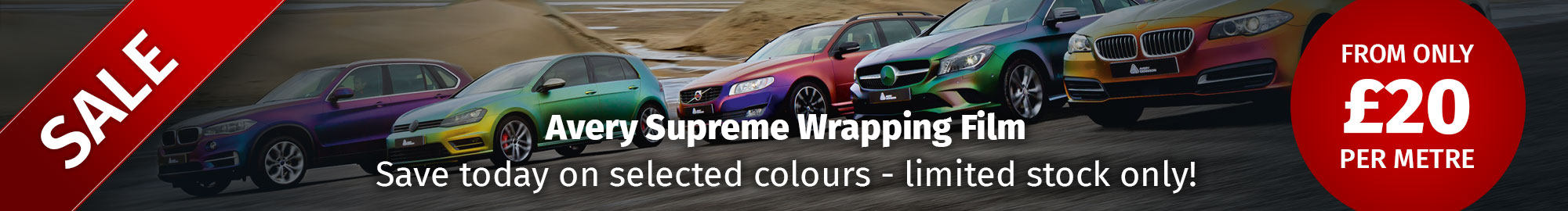 Victory Design - Avery Supreme Wrapping Film Offer